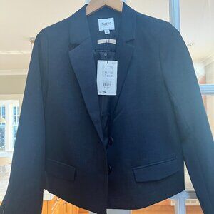 NWT Saint Tropez Navy Blazer, xs